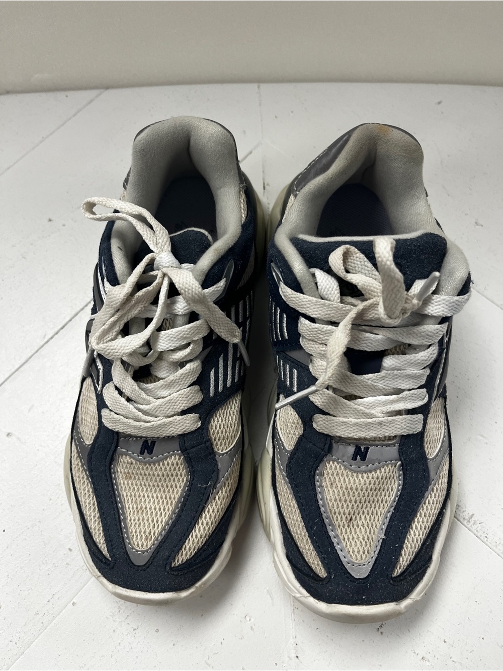 New Balance 9060 Natural Indigo Blue Grey U9060IND Size 2.5 - Picture 5 of 8